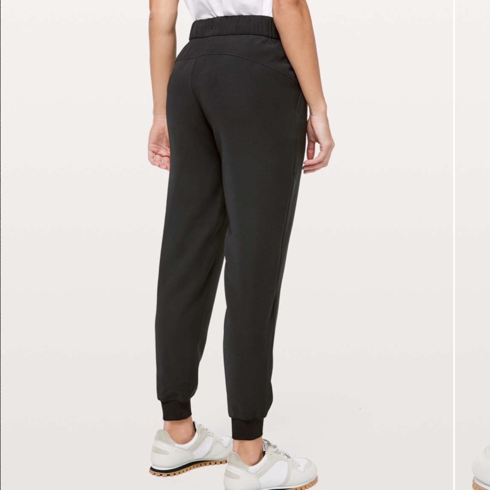 lululemon athletica On The Fly Black Joggers
